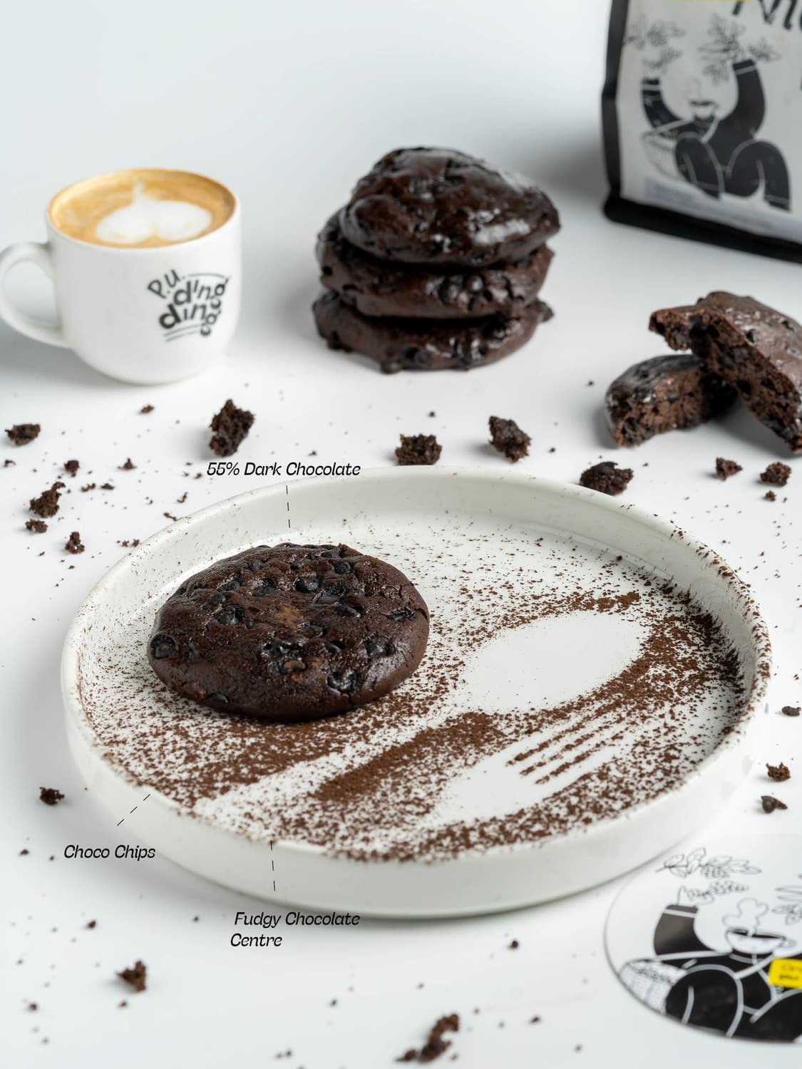 Brookie Rookie (Brownie Cookie) - Per Piece*