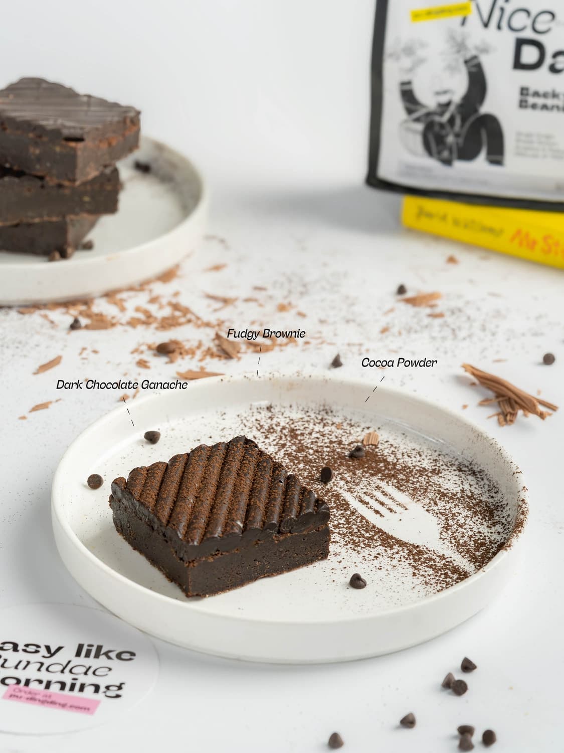 Double Trouble Brownie (Chocolate Brownie)