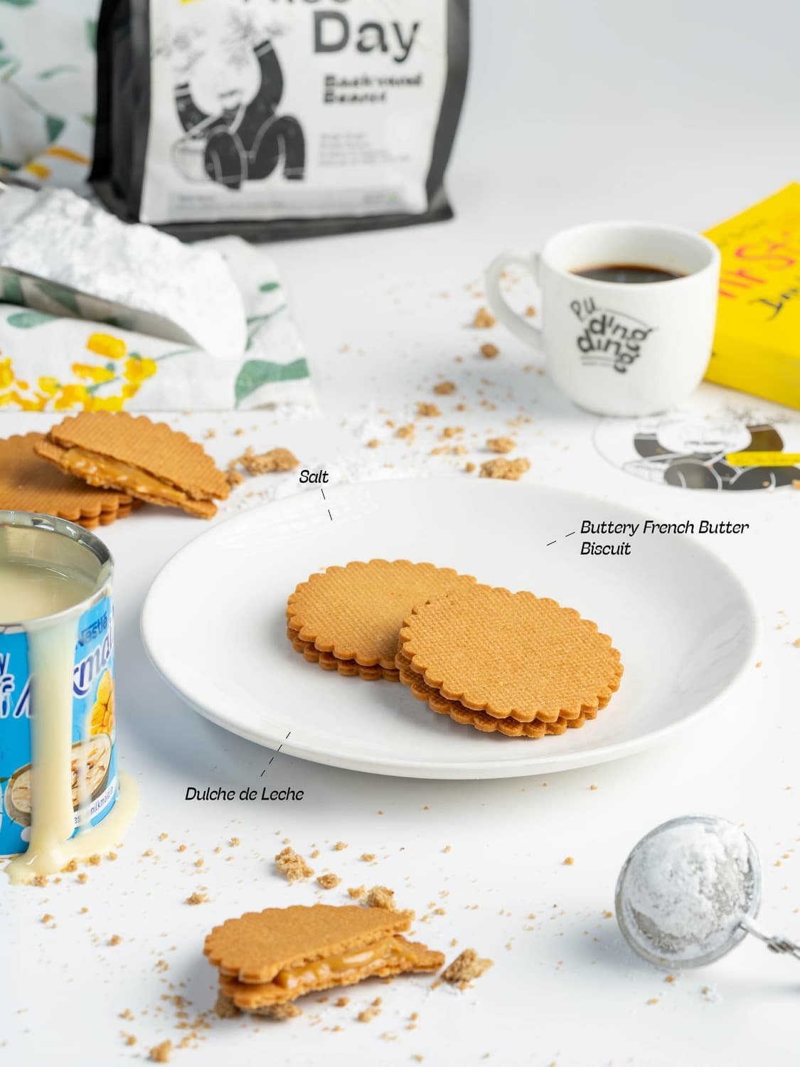 Merci Beau Cookies (Sandwiched Butter Cookies) - Pack of 2*