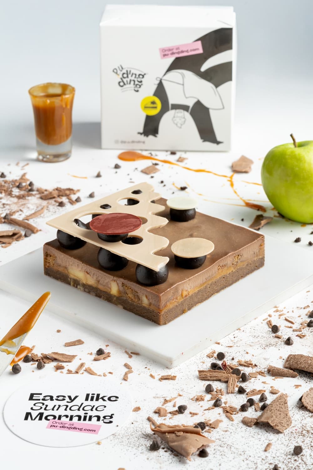 Caramelt Down Brownie - Apple Edition