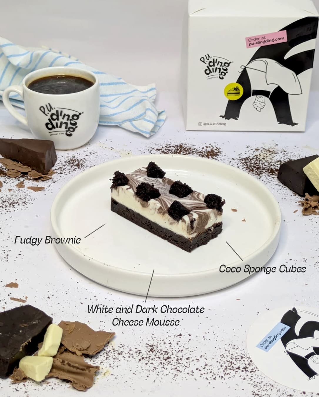 Bang ON Brownie Cheesecake