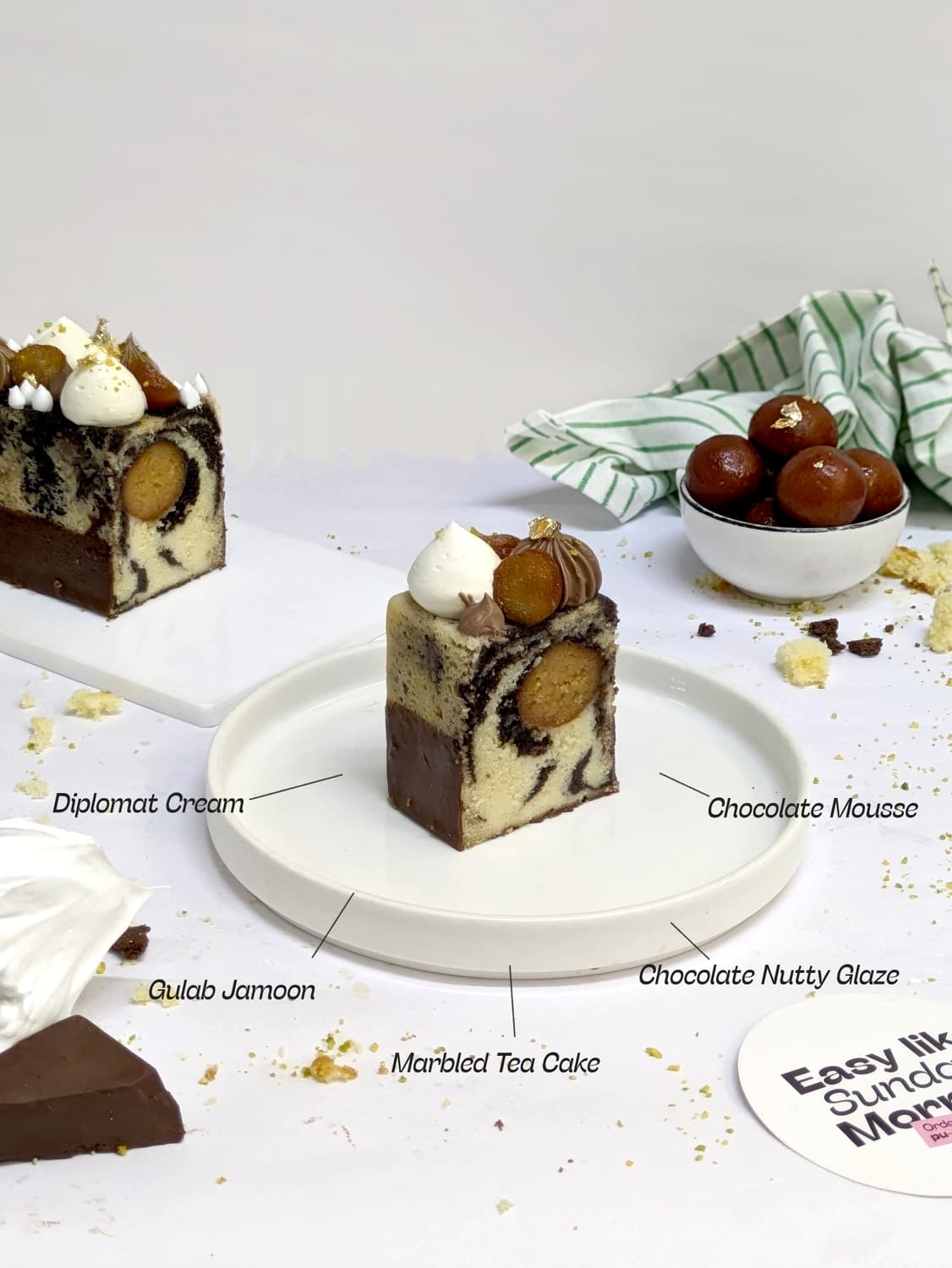 Gulab Jamun (Don’t Share) Cake