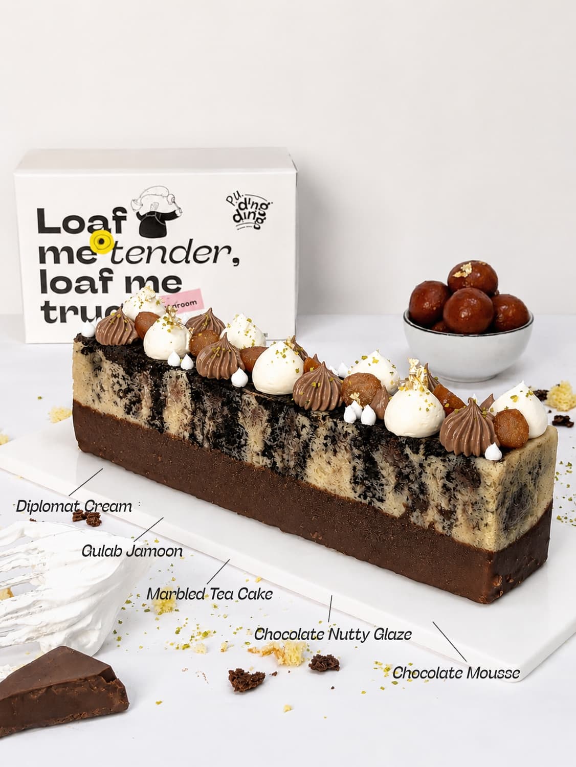 Gulab Jamun (Don’t Share) Cake